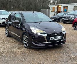 CITROEN DS3 CABRIO 2016 (66) - 1.6 THP PRESTIGE CABRIOLET EURO 6 (START/STOP) 2DR