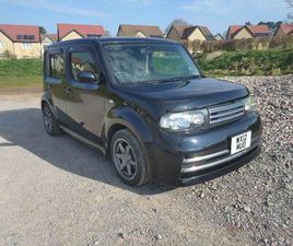 NISSAN CUBE NISSAN CUBE RIDER 1.5 PETROL AUTO, 2012, LOW MILEAGE IMPORT, BLACK, 48300 MILES ONLY, ULEZ COMPLIANT