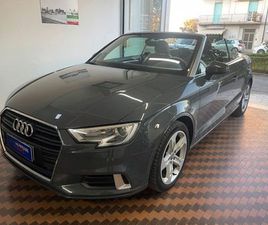 AUDI A3 CABRIO AUDI A3 CABRIO 1.6 TDI 116 CV