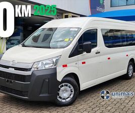 TOYOTA HIACE 2.8 D-4D TURBO DIESEL MINIBUS 15+1 DX AUTOMÁTICO 2025
