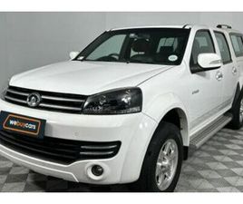 GREAT WALL MOTORS STEED 2018 GWM STEED 5E 2.4 SX DOUBLE-CAB