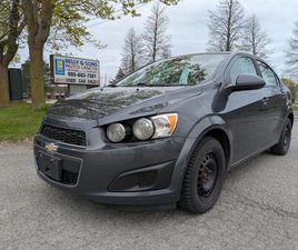 CHEVROLET SONIC USED 2013 CHEVROLET SONIC GAS MISER CERTIFIED + FREE 6M WARRANTY