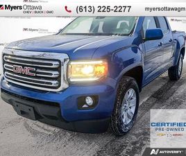 USED 2018 GMC CANYON 4WD ALL TERRAIN W/CLOTH ALL TERRAIN, CREW, V6, HEATED SEATS