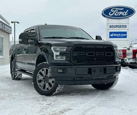 FORD F 150 SUPER CREW USED 2016 FORD F-150 4WD SUPERCREW STYLESIDE 5-1/2 FT BOX LARIAT