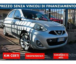 MICRA 1.2-80CV*PREZZO VERO*BLUETOOTH-CLIMA-CERCHI