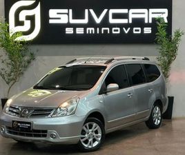 NISSAN LIVINA NISSAN LIVINA GRAND SL 1.8 16V FLEX FUEL AUT. 2014
