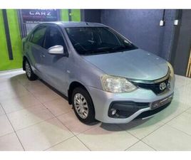 TOYOTA ETIOS 2013 TOYOTA ETIOS 1.5 XS
