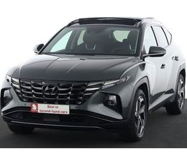HYUNDAI TUCSON HYUNDAI TUCSON 1.6T-GDI HEV SHINE 1.6T-GDI HEV SHINE + A/T + GPS + LEDER + CARPLAY + CAMERA + PDC + CRUISE(ACC) + ALU 19 + PANO DAK + TREKHAAK