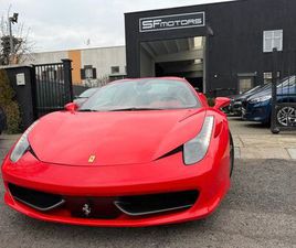 FERRARI 458 ITALIA SPIDER FERRARI 458 SPIDER DCT