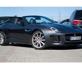 JAGUAR F-TYPE CABRIOLET P340 JAGUAR F-TYPE CABRIO 3,0 SUPERCHARGED R-DYNAMIC MERIDIAN 19’’ DVD ZAMIANA