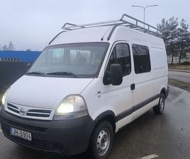 NISSAN INTERSTAR, CENA 3 800 €. ПРОДАМ МИКРОАВТОБУС NISSAN INTERSTAR ЗАМЕНЁН ДВИГАТЕЛЬ НИКАКИХ - SLUDINĀJUMI