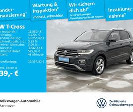 T-CROSS 1.0 TSI DSG STYLE NAVI LED PDC SHZ