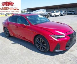 LEXUS IS 350F SPORT 2021 3.5L 3.5 BENZYNA 311KM