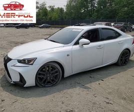LEXUS IS 300 2017 3.5L 3.5 BENZYNA 255KM