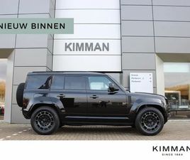 LAND ROVER DEFENDER 110 OCTA BLACK P635 4.4 CHOPPED CARBON | ELKR. TREKHAAK | SCHUIF / KANTELDAK