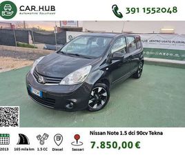 NISSAN NOTE NISSAN NOTE 1.5 DCI TEKNA 90CV