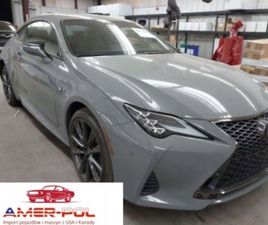 LEXUS RC RC350 LEXUS RC 2023 LEXUS RC 350 F SPORT 3.5 BENZYNA 311KM