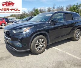 TOYOTA HIGHLANDER TOYOTA HIGHLANDER XLE 2022 3.5L 3.5 BENZYNA 295KM