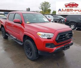 TOYOTA TACOMA TOYOTA TACOMA 2022R., SR, OD UBEZPIECZALNI 2.7 BENZYNA 159KM