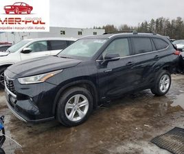 TOYOTA HIGHLANDER TOYOTA HIGHLANDER HYBRID PLATINUM 2021 2.5L 2.5 HYBRYDA 243KM