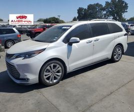TOYOTA SIENNA LIMITED, 2022R., 2.5L 2.5 HYBRYDA 245KM