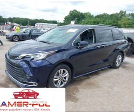 TOYOTA SIENNA TOYOTA SIENNA 2023 TOYOTA SIENNA XLE 2.5 HYBRYDA 189KM