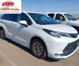 TOYOTA SIENNA TOYOTA SIENNA XLE 2022 2.5L 2.5 HYBRYDA 189KM