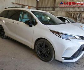 TOYOTA SIENNA 2022 TOYOTA SIENNA XSE, SILNIK 2.5 L, 2.5 HYBRYDA 245KM