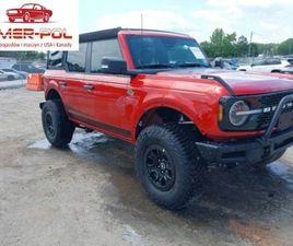 FORD BRONCO FORD BRONCO WILDTRAK 2024 2.7L 2.7 BENZYNA 315KM