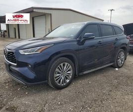 TOYOTA HIGHLANDER TOYOTA HIGHLANDER HYBRID PLATINUM, 2023R., 2.5L 2.5 HYBRYDA 243KM