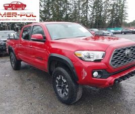 TOYOTA TACOMA TOYOTA TACOMA 2022R., TRD OFF ROAD, OD UBEZPIECZALNI 3.5 BENZYNA 278KM