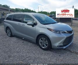 TOYOTA SIENNA PLATINUM, 2022R., 4X4, 2.5L 2.5 BENZYNA 189KM
