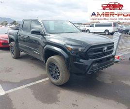 TOYOTA TACOMA TOYOTA TACOMA 2024R., SR5, OD UBEZPIECZALNI 2.4 BENZYNA 278KM