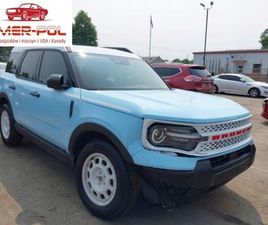 FORD BRONCO SPORT FORD BRONCO SPORT HERITAGE 2025 1.5L 1.5 BENZYNA 181KM