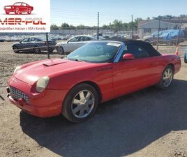 FORD THUNDERBIRD 2002 3.9L 3.9 BENZYNA 252KM