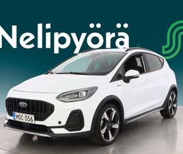 FORD FIESTA FORD FIESTA 1.0 ECOBOOST HYBRID (MHEV) 125HV A7 DCT ACTIVE X 5-OVINEN - | 2OM. SUOMI-AUTO | MERKKILIIKKEEN HUOLTOKIRJA | KAISTALLAPITOAVUSTIN | AUTOMAATTINEN IL