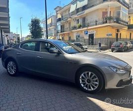MASERATI GHIBLI 3.0 D 249 CV CERTIFICATA ITALIA