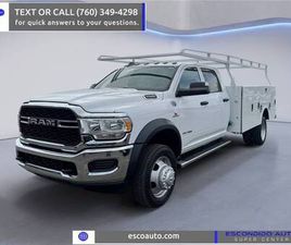 2021 RAM 5500 CHASSIS CAB DIESEL 4X4 4WD TRUCK DODGE TRADESMAN CREW CA
