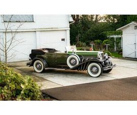 DUESENBERG PHAETON 1929 DUESENBERG MODEL SJ - MODEL SJ CONVERTIBLE SEDAN