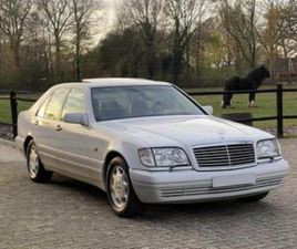MERCEDES-BENZ S-KLASSE S 500 W140 IN NIEUWSTAAT , 22K KM ! — OLDTIMERS — MARKTPLAATS