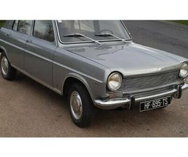 SIMCA 1100 1968 SIMCA 1100 ARGENT MANUEL, 4 VITESSES CONDUITE À GAUC...