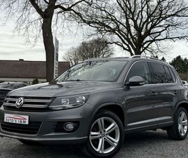 VOLKSWAGEN TIGUAN 2.0 TDI R LINE LEDER PANO NAVI ZETELVERW. GARANTIE