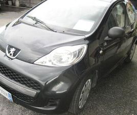 PEUGEOT 107 NEOPATENTATI GAS GPL
