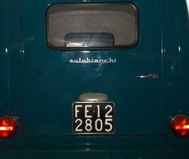 AUTOBIANCHI BIANCHINA FURGONCINO TETTO ALTO