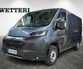 PEUGEOT BOXER 335 L2H1 BLUEHDI 140/ALV-VÄHENNYSKELPOINEN/PERUUTUSKAMERA/VETOKOUKKU - / TODELLA VÄHÄN AJETTU! / 1-OM / SUOMIAUTO /