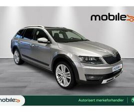SKODA OCTAVIA SCOUT 1,8 TSI 180HK 4X4 6DSG H.FESTE/WEBASTO/KAMERA