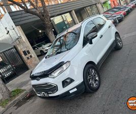 FORD ECOSPORT 1.6 FREESTYLE 2014 GNC. VENDO, PERMUTO Y FINANCIO. EL VEHICULO SE ENCUENTRA EN PERFECTO ESTADO, FUNCIONANDO EN SUS DOS COMBUSTIBLES, CONTIENE SENS