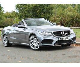 MERCEDES CLASSE E CABRIOLET E 400 2016 (16) - E400 AMG LINE EDITION 2DR 7G-TRONIC
