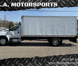 2018 FORD F-650 SUPER DUTY REG CAB BOX TRUCK 6.7L V8 POWERSTROKE