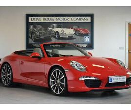 2012 PORSCHE 911 3.8 CARRERA S (400BHP) CABRIOLET PDK